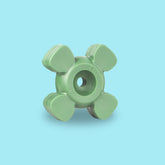 The Pup Puck OG Style Chew Toy for Aggressive Chewers in Green: Long-lasting & Stuffable Chew Toys for Dogs of All Breeds & Sizes