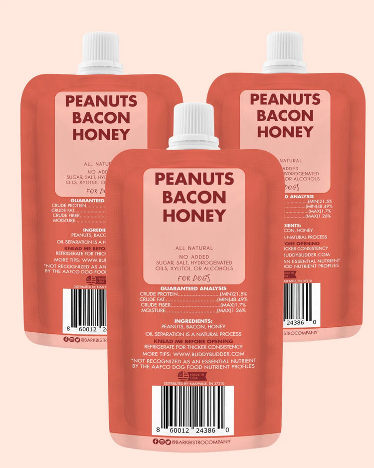 Bacon PB Buddy Budder - Easy Squeeze Pouch